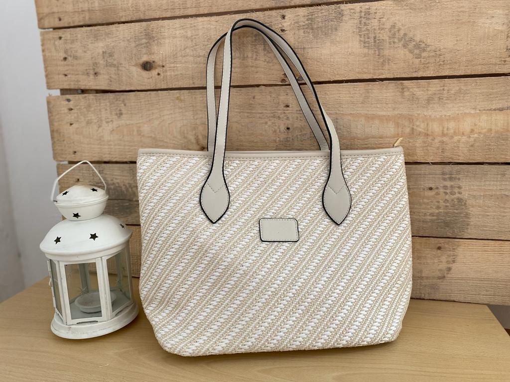 Bolso sales shopper tejido