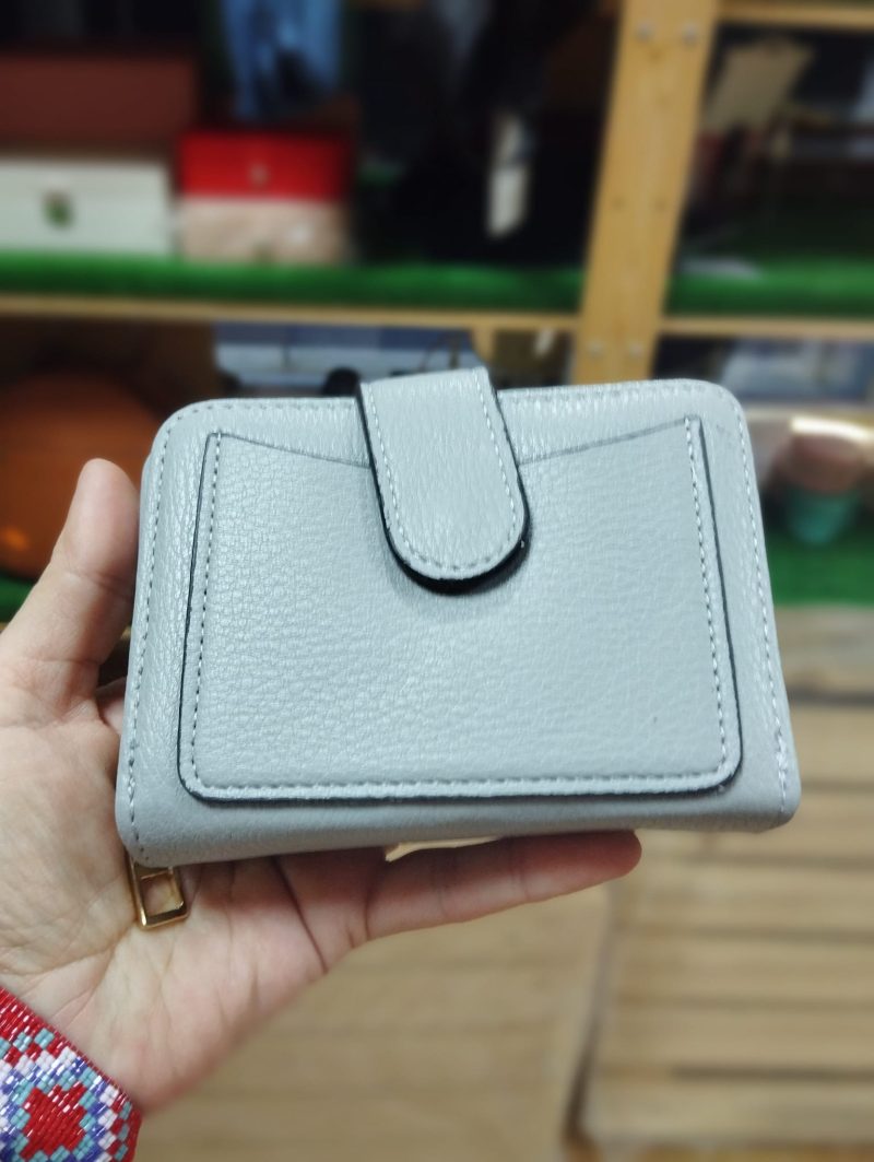 CARTERA GRIS MUJER