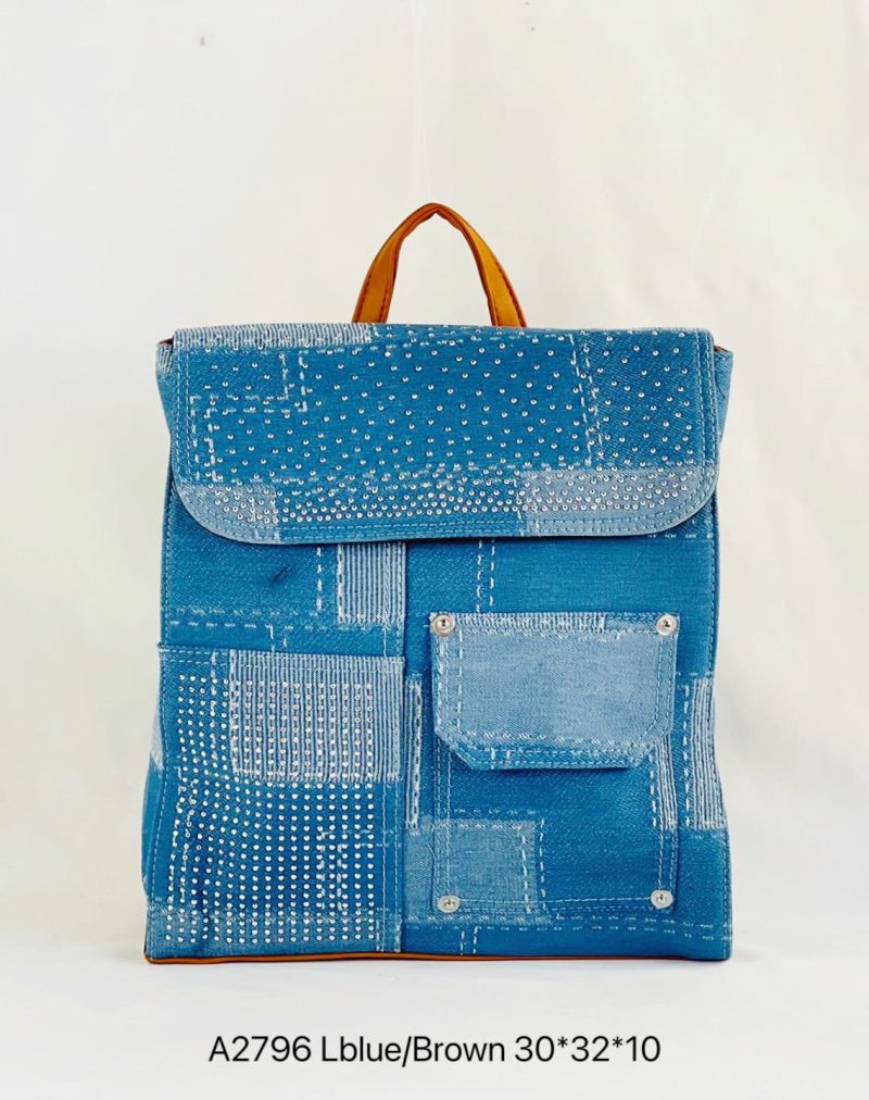 MOCHILA VAQUERA MARRON